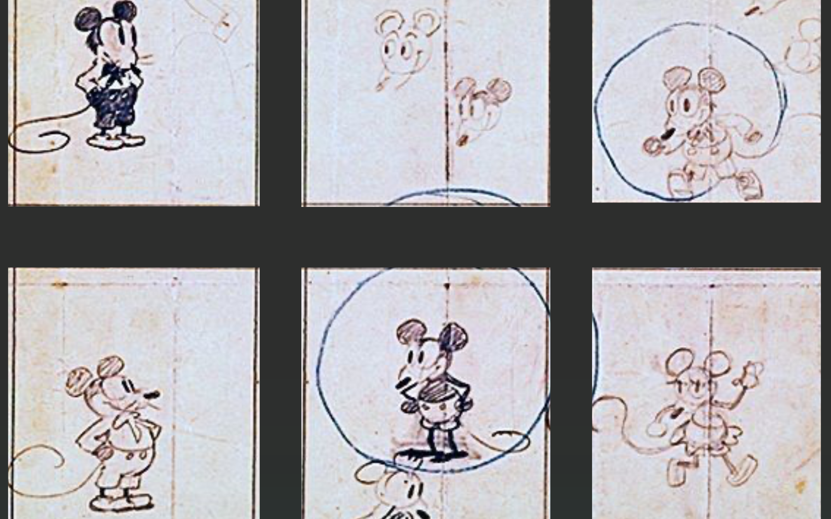 IndieFolio Blog: Design Principles: Walt Disney Sketches