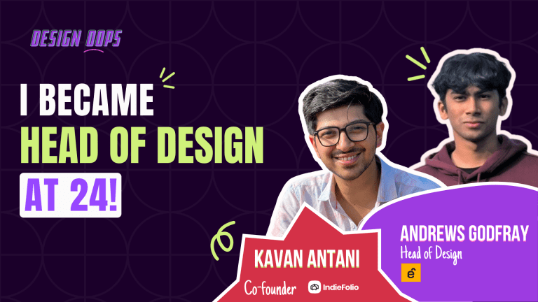 How to become a head of design in his 20s